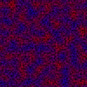 Perlin's noise with noise coloring. 